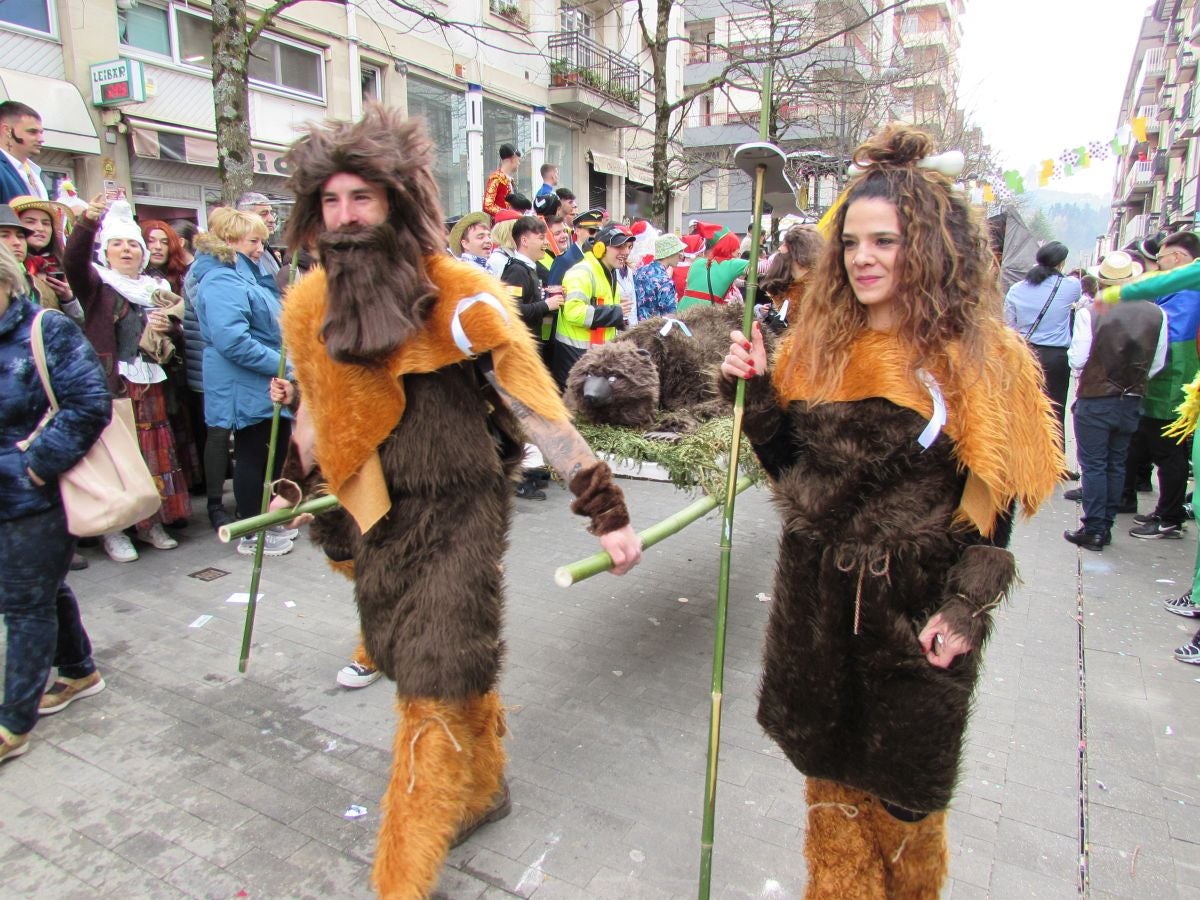 Aretxabaleta desbordó imaginación en el domingo de Carnaval