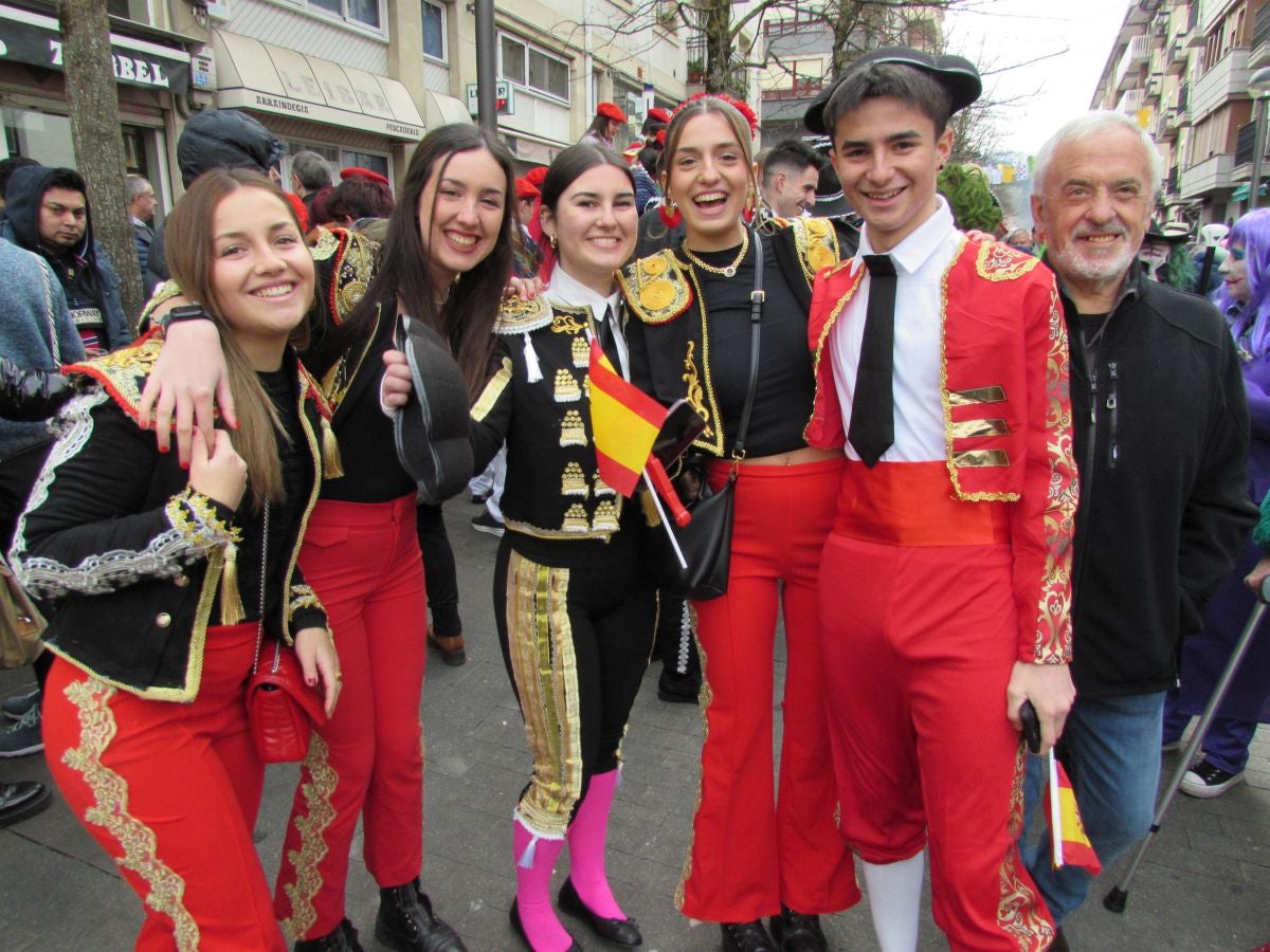 Aretxabaleta desbordó imaginación en el domingo de Carnaval
