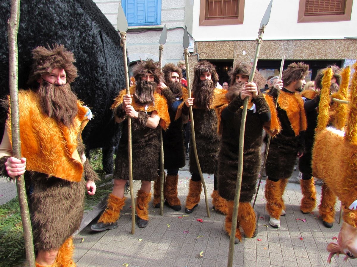 Aretxabaleta desbordó imaginación en el domingo de Carnaval