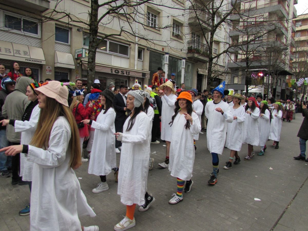 Aretxabaleta desbordó imaginación en el domingo de Carnaval