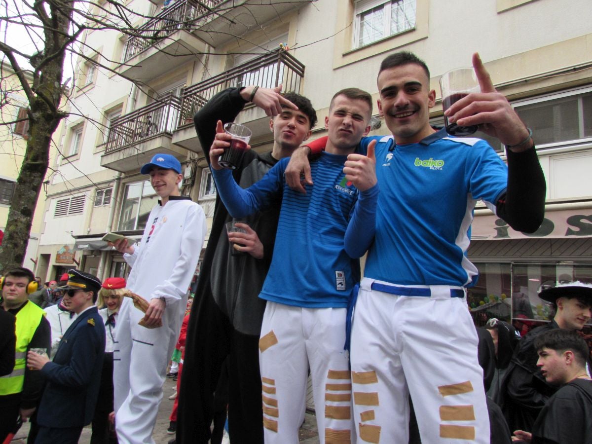 Aretxabaleta desbordó imaginación en el domingo de Carnaval