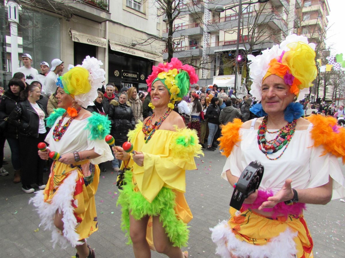 Aretxabaleta desbordó imaginación en el domingo de Carnaval