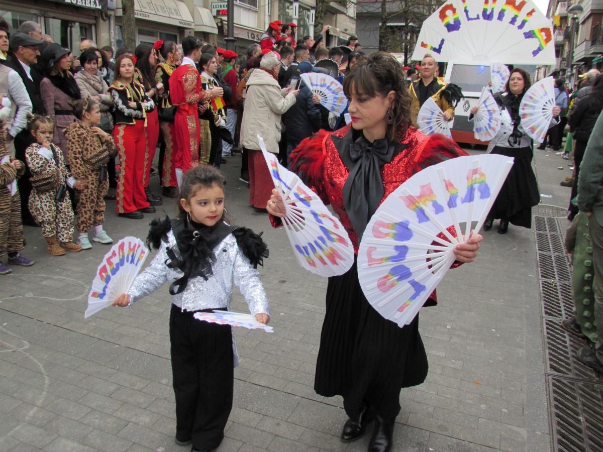 Aretxabaleta desbordó imaginación en el domingo de Carnaval