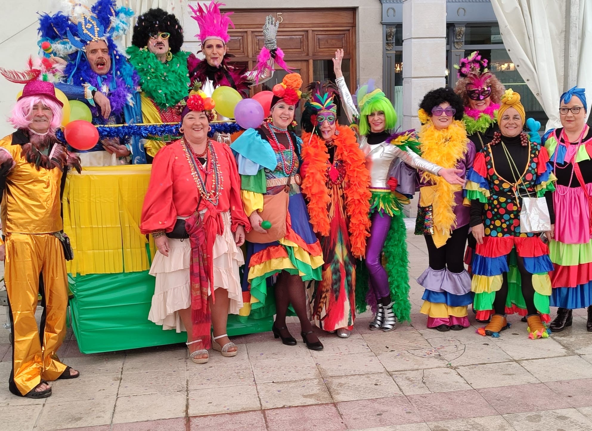 El Papa Erundino I, de fiesta en Urretxu por Carnaval