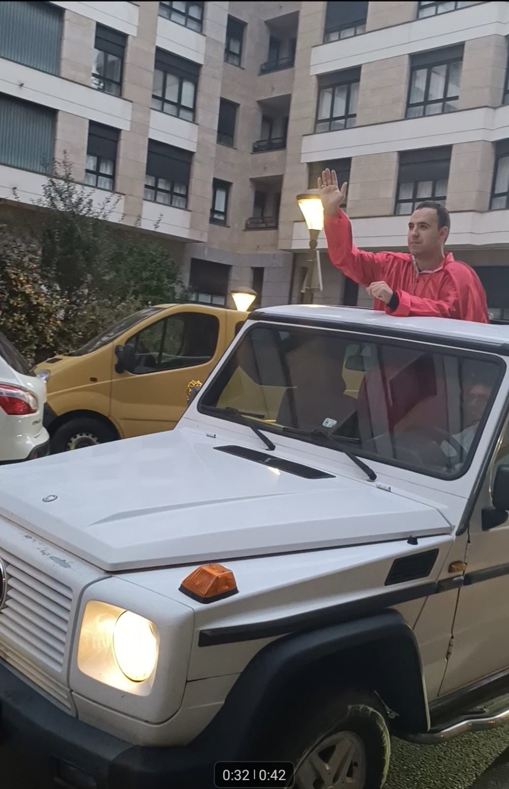 El Papa Erundino I, de fiesta en Urretxu por Carnaval