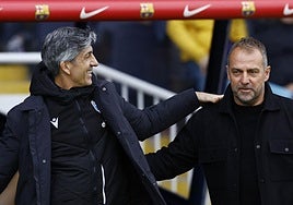 Imanol destaca el «gran momento» del conjunto catalán, un equipo que «siempre cuesta» ya sea «en casa o fuera».