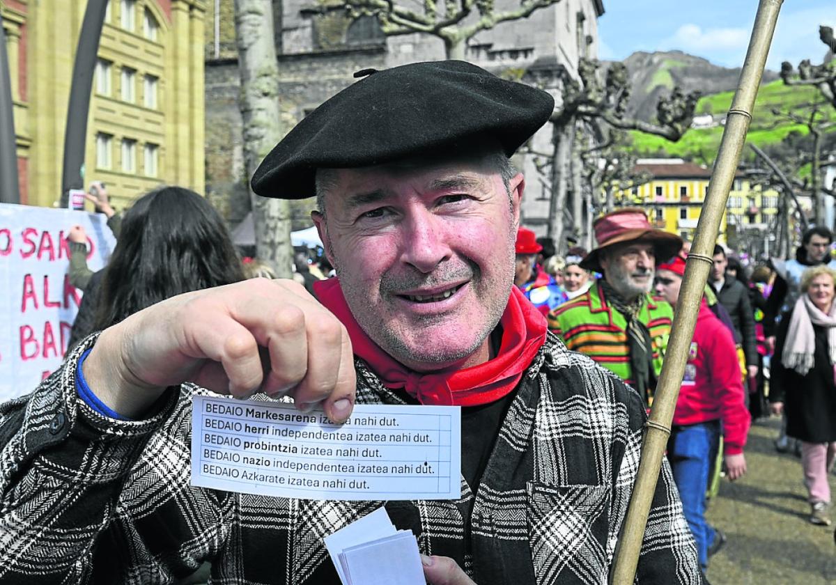 «No es normal ser de Amezketa cuando Azkarate está a 5 km»