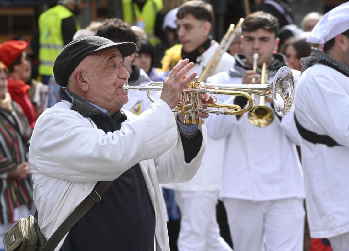 Remate festivo de los carnavales de Tolosa