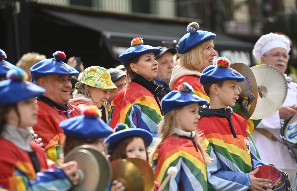 Remate festivo de los carnavales de Tolosa