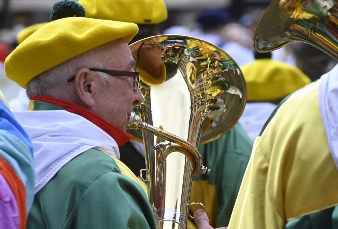 Remate festivo de los carnavales de Tolosa