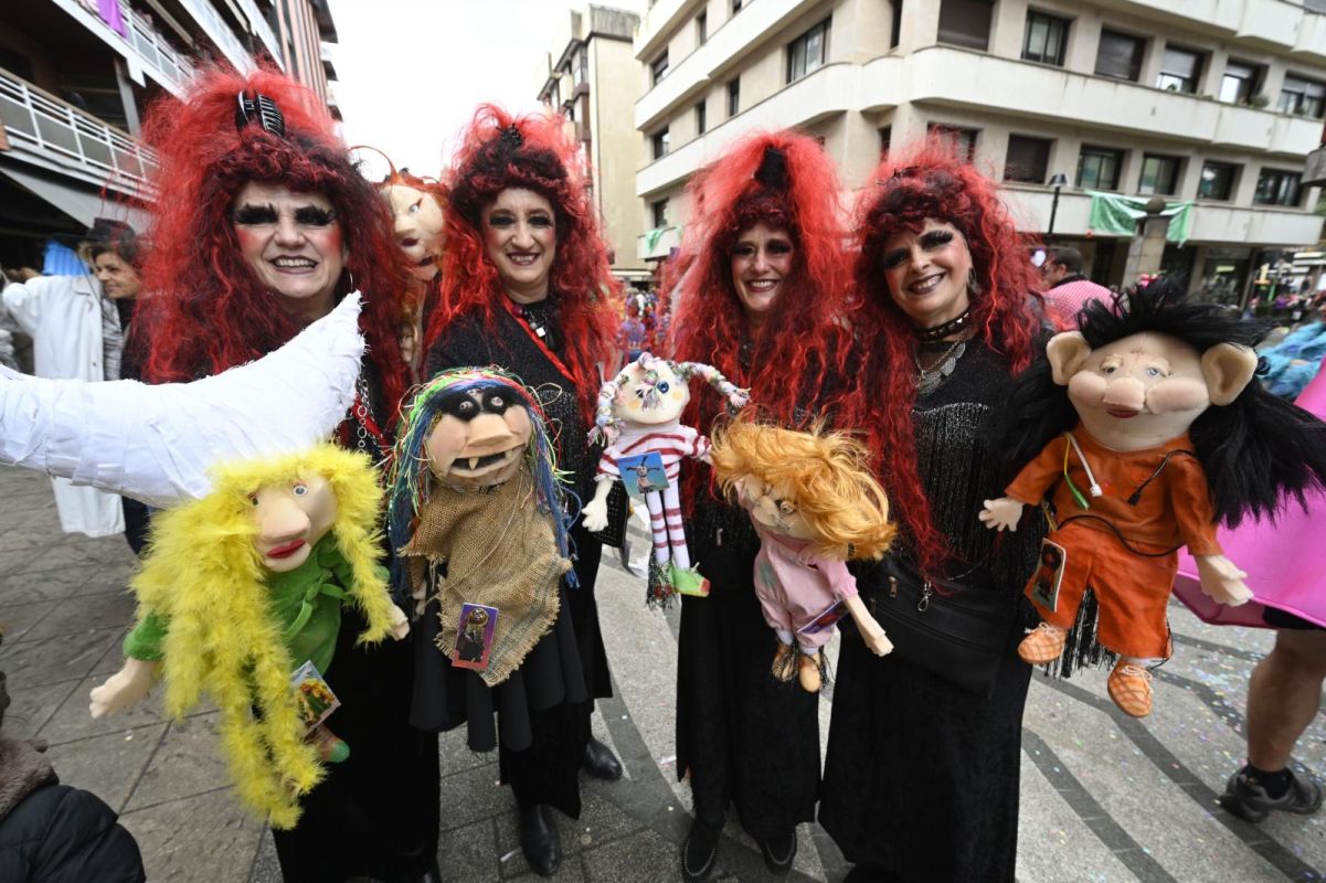 Remate festivo de los carnavales de Tolosa