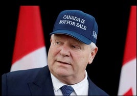 Doug Ford, reelegido el pasado jueves como primer ministro de Ontario.