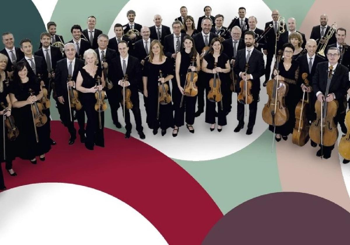 Componentes de la Orquesta Sinfónica de Navarra.