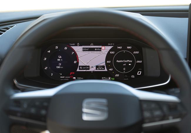 La información que obtenemos al volante es muy completa