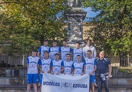 Equipo de baloncesto de 2ª Regional Goierri Modelos Ezguba.