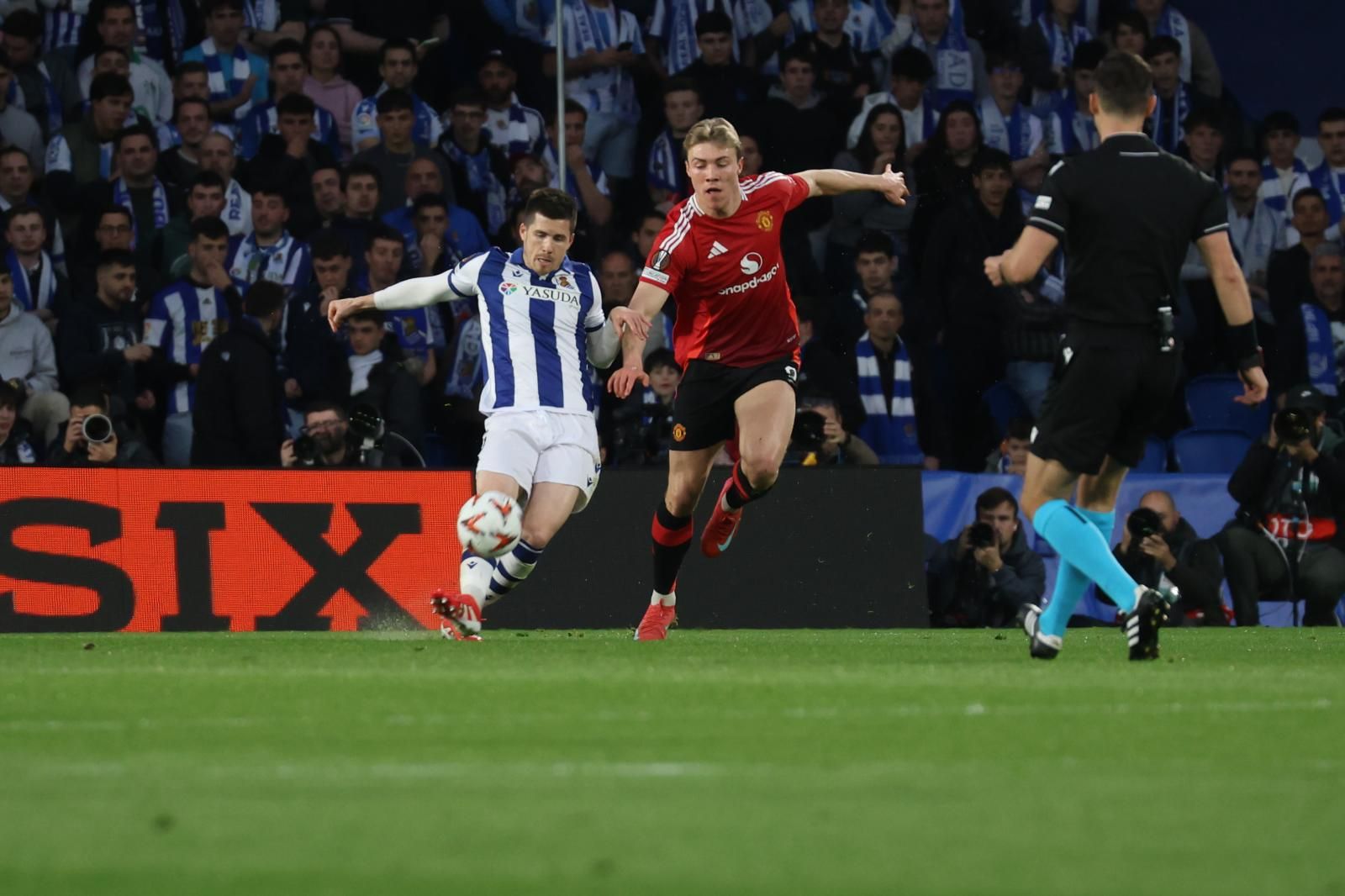 Real Sociedad 1 - Manchester United 1