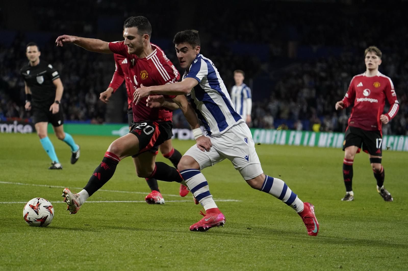 Real Sociedad 1 - Manchester United 1