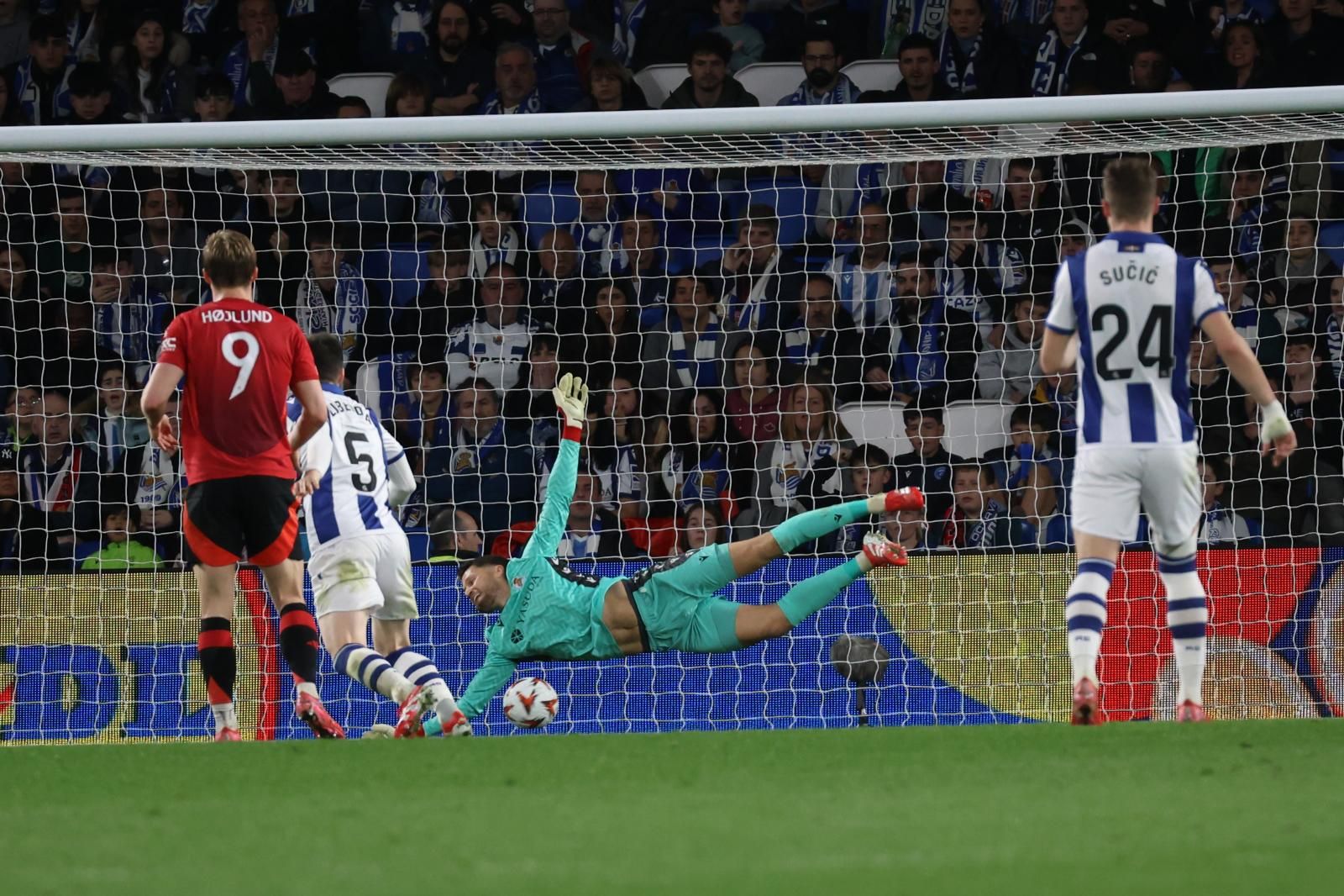 Real Sociedad 1 - Manchester United 1