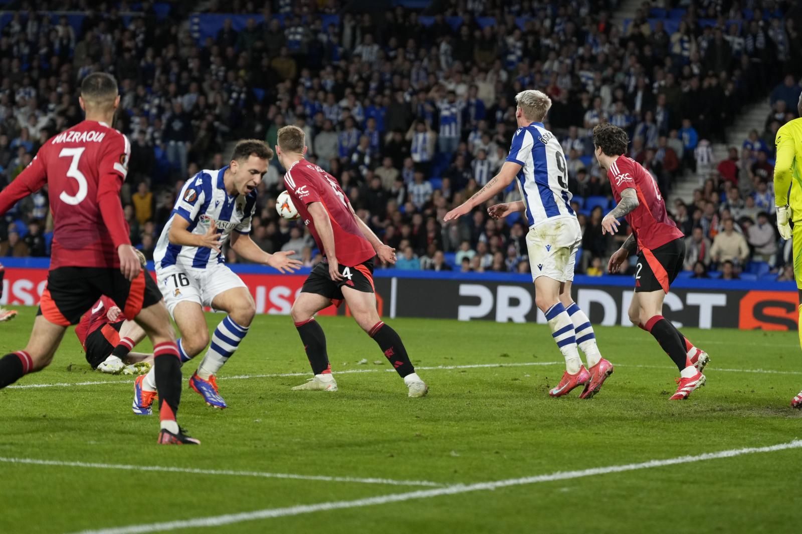 Real Sociedad 1 - Manchester United 1