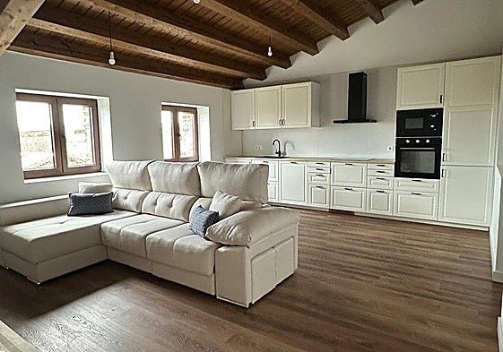 Vivienda que ofrece Castilfrío de la Sierra para atraer nuevos vecinos.