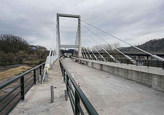 Obras del TAV entre Astigarraga y Hernani.