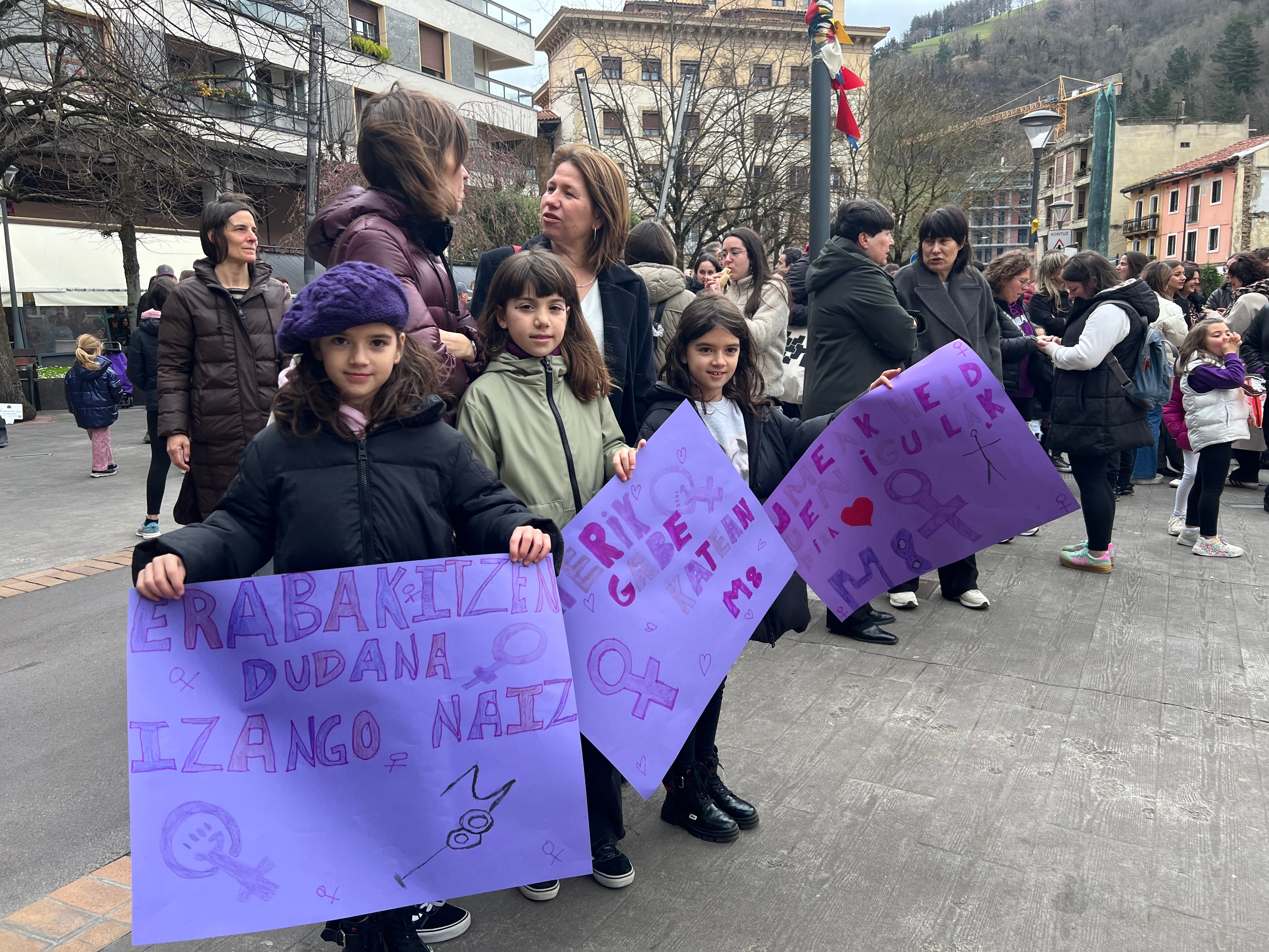 Gipuzkoa se tiñe de morado por el 8M