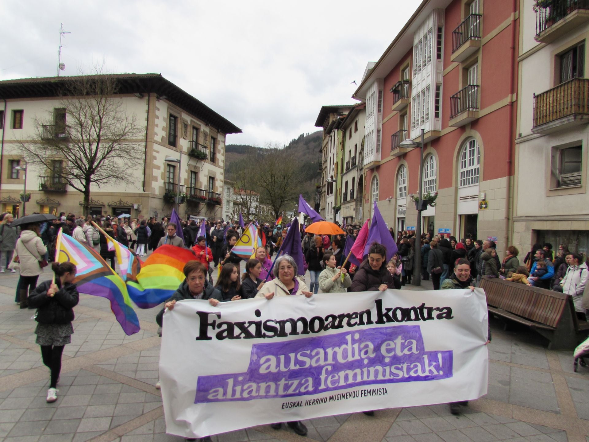 Gipuzkoa se tiñe de morado por el 8M