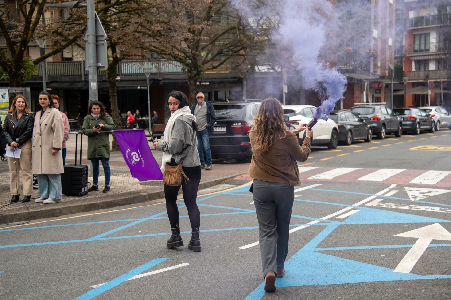 Gipuzkoa se tiñe de morado por el 8M