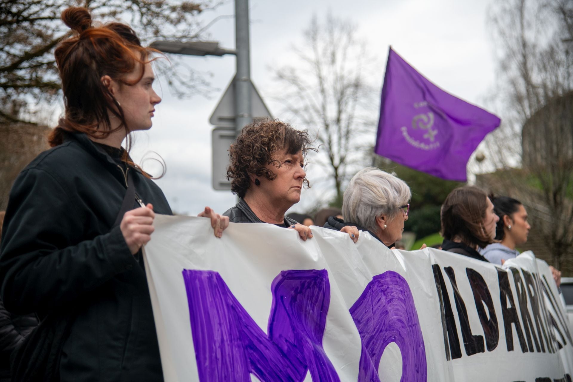 Gipuzkoa se tiñe de morado por el 8M