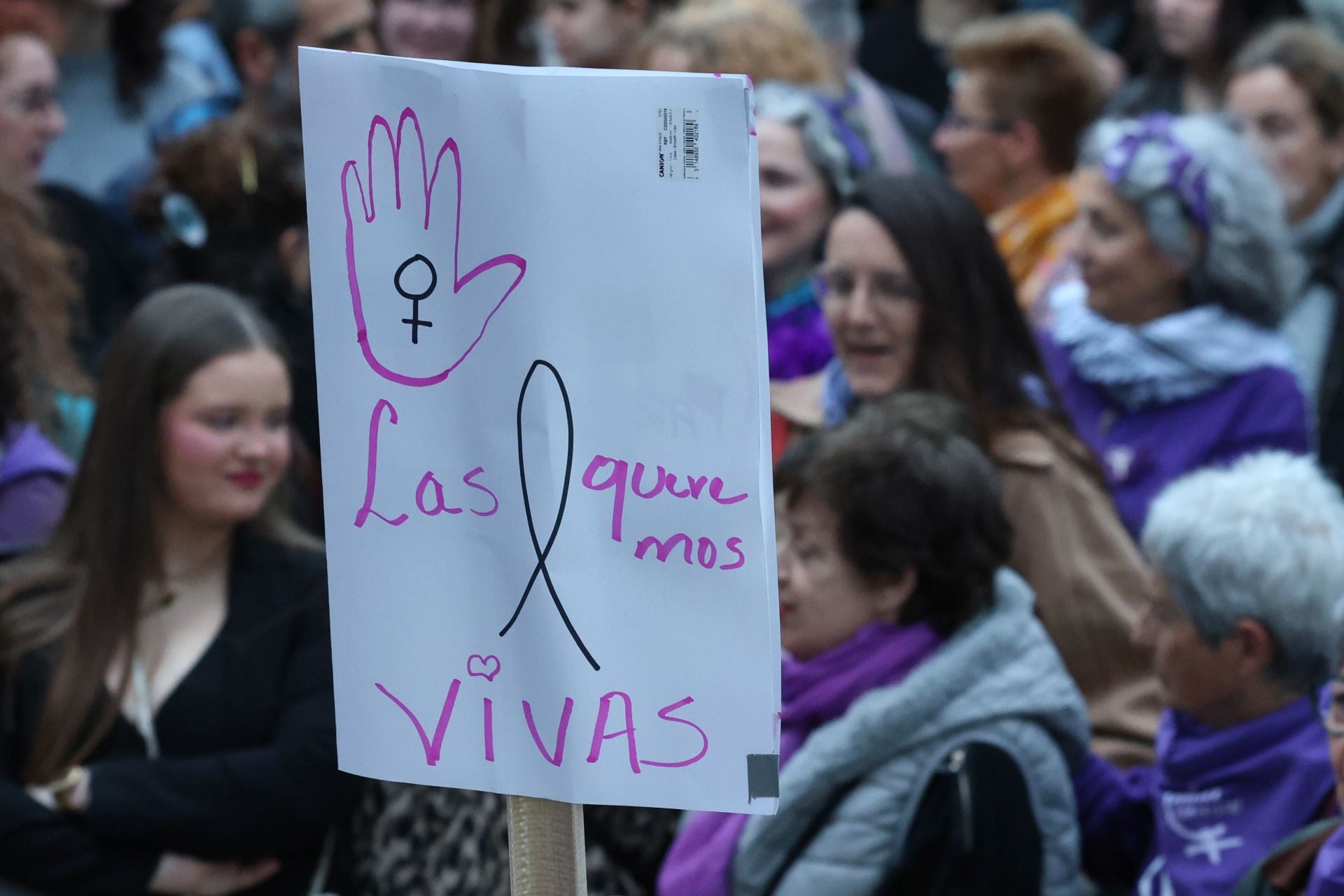 Gipuzkoa se tiñe de morado por el 8M