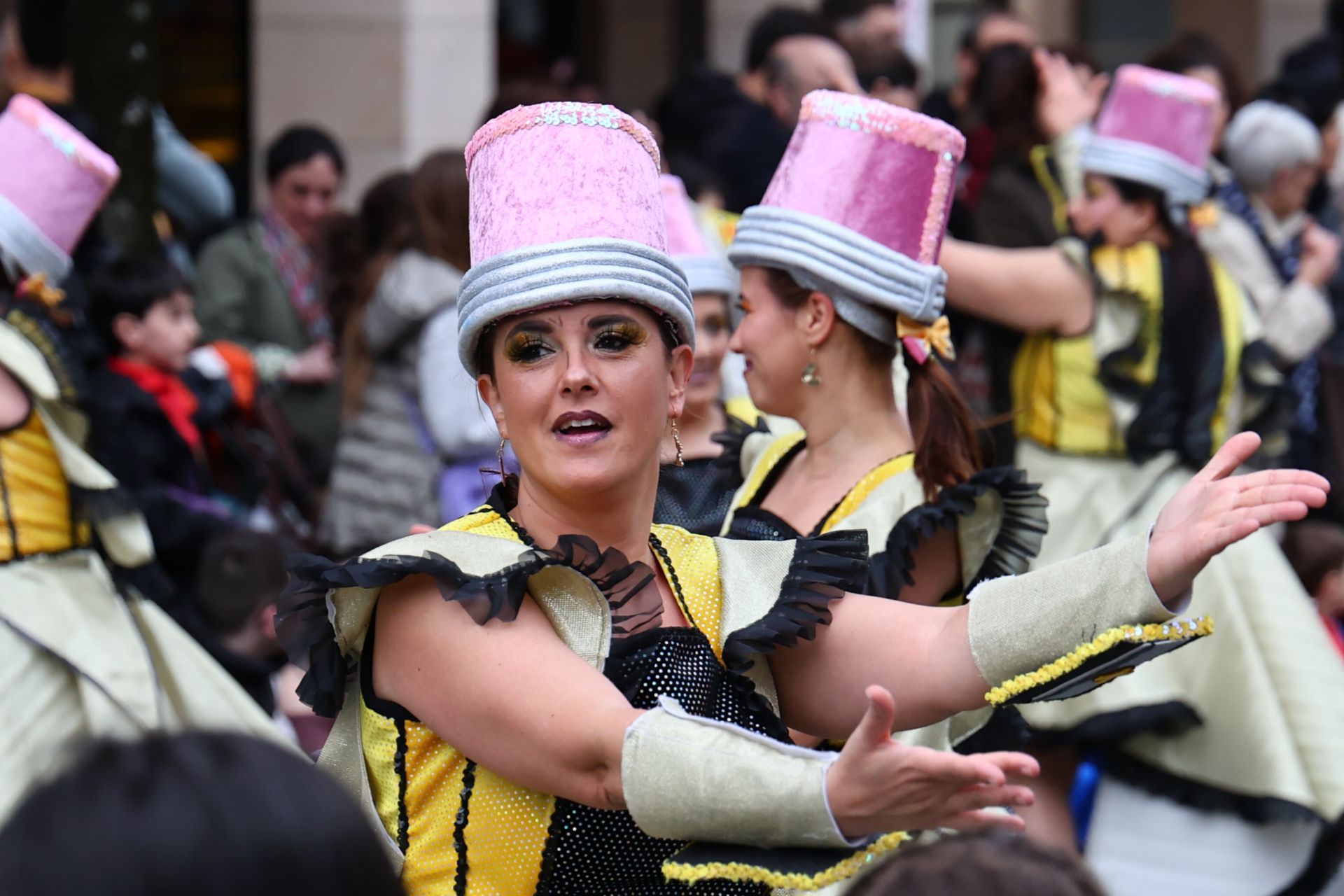 Las imágenes del desfile de carnaval en Riberas de Loiola