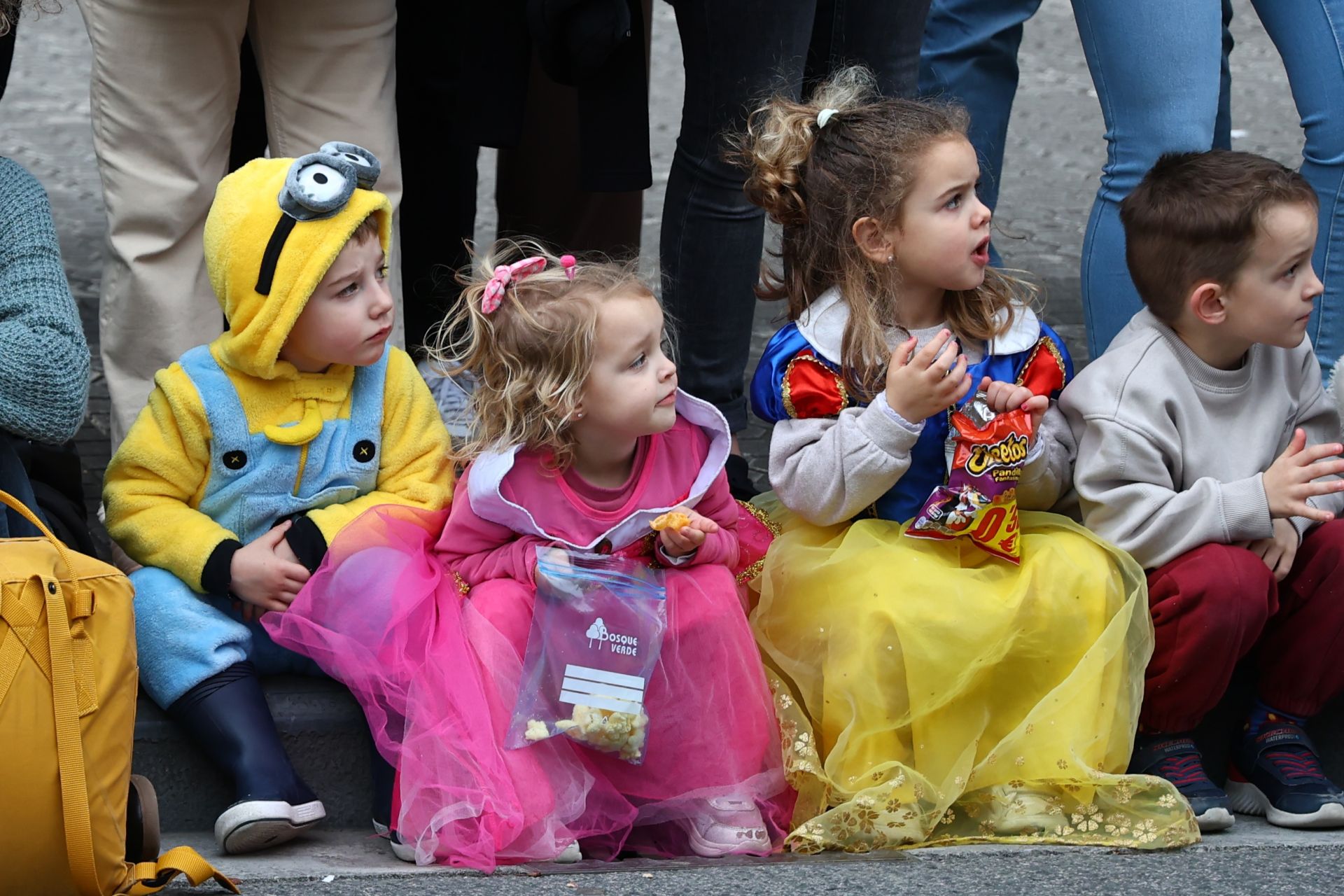 Las imágenes del desfile de carnaval en Riberas de Loiola