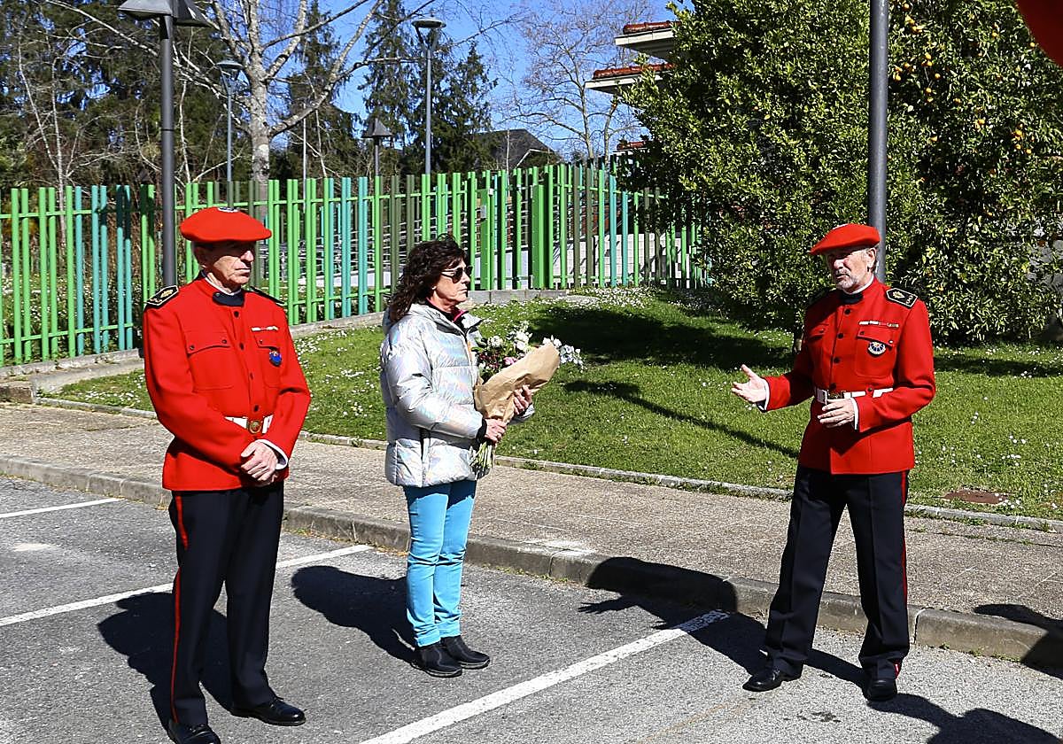 Homenaje en Hernani a Iñaki Totorika.