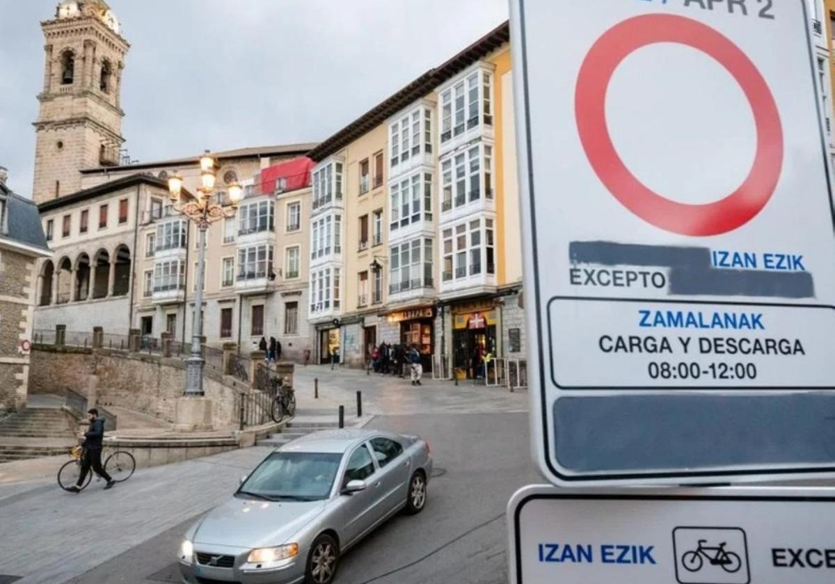 La zona de bajas emisiones de Vitoria entrará en vigor el 15 de septiembre