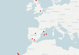 Consulta los diez destinos a los que puedes volar desde el aeropuerto de Hondarribia