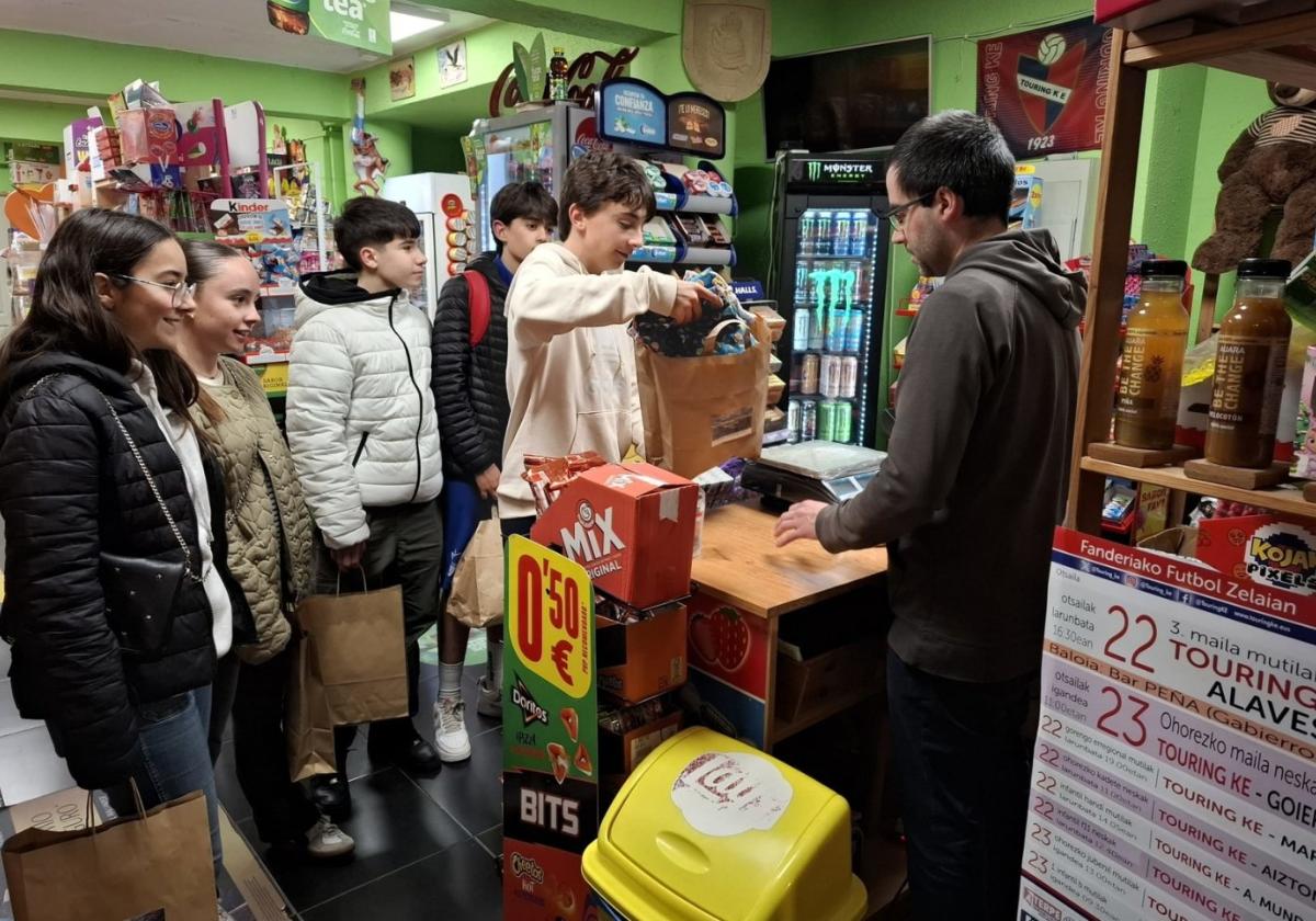 Bolsas caseras para las tiendas de 'chuches'