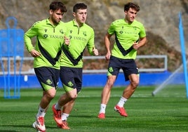 Entrenamiento de la Real en Zubieta.