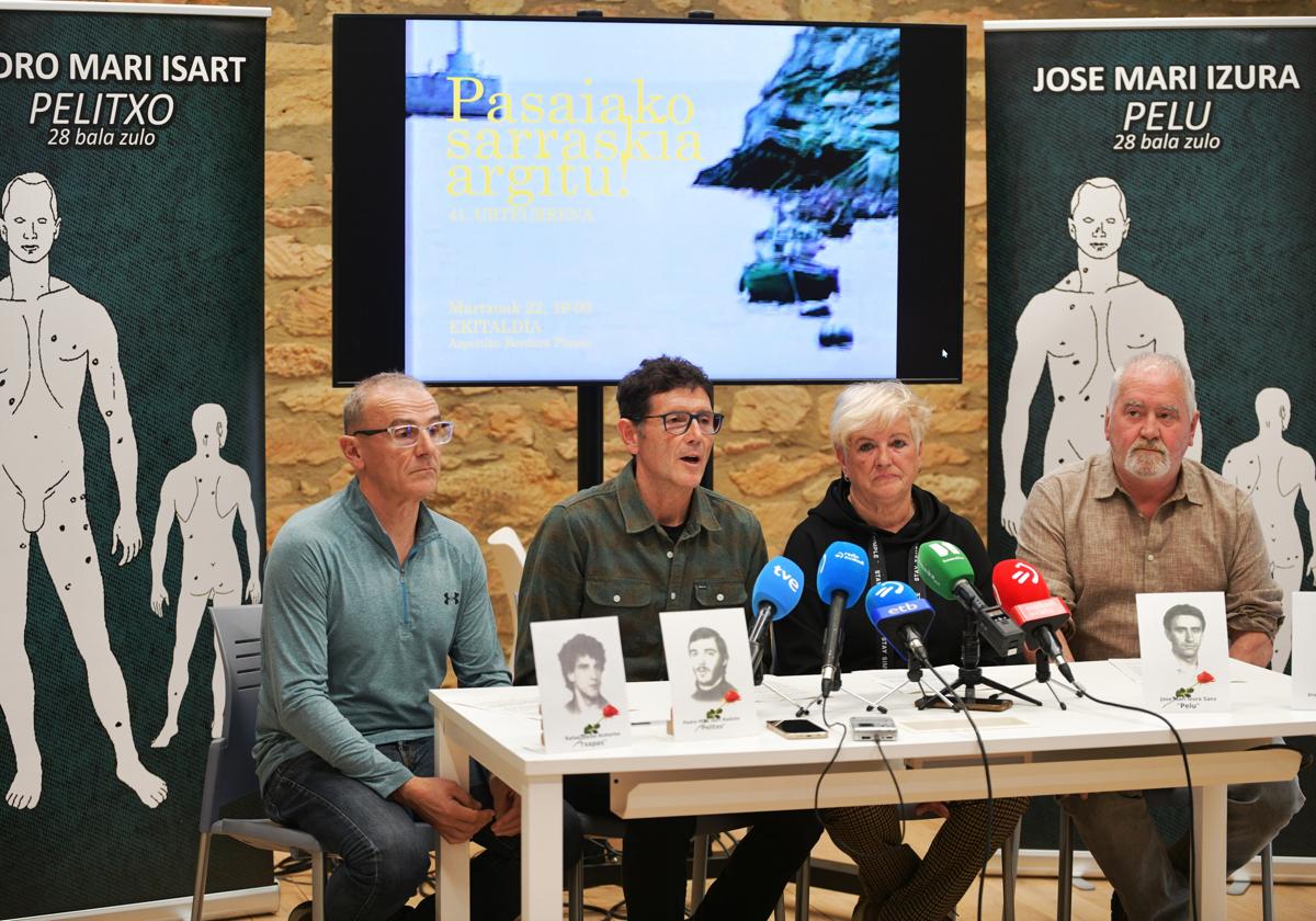 Los familiares de la emboscada de Pasaia piden modificar la ley de secretos oficiales