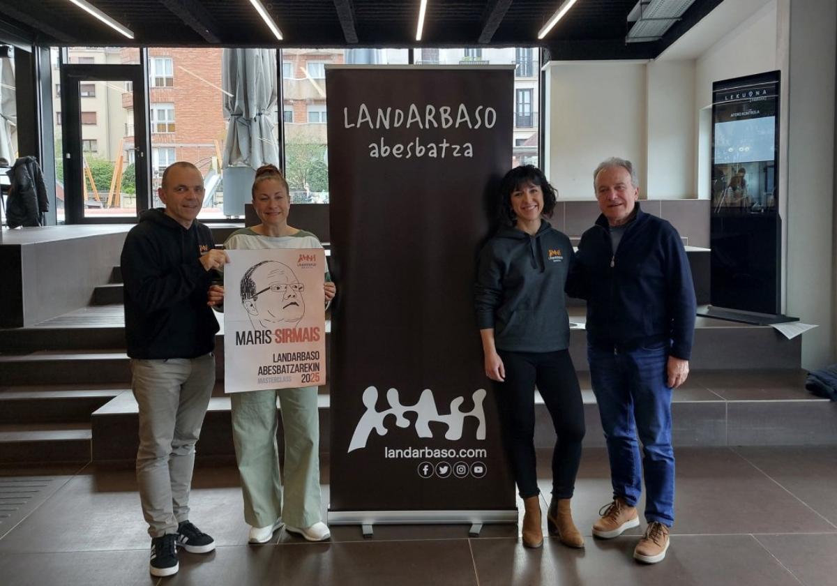 El director Māris Sirmais, «uno de los referentes en el mundo coral», colaborará con Landarbaso