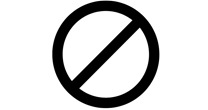 Lo que sigue prohibido