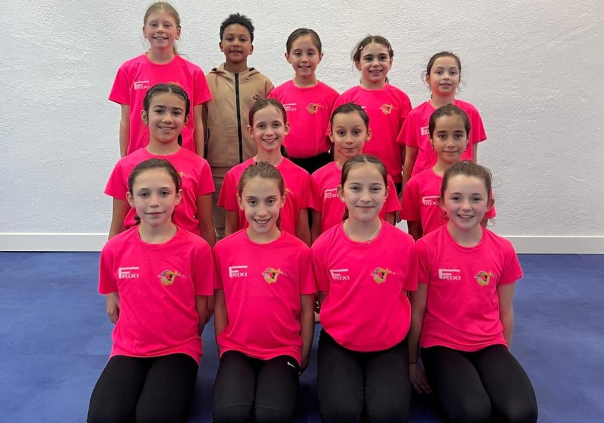 Las gimnastas de Aretxabaleta y Eskoriatza compiten hoy en Uarkape