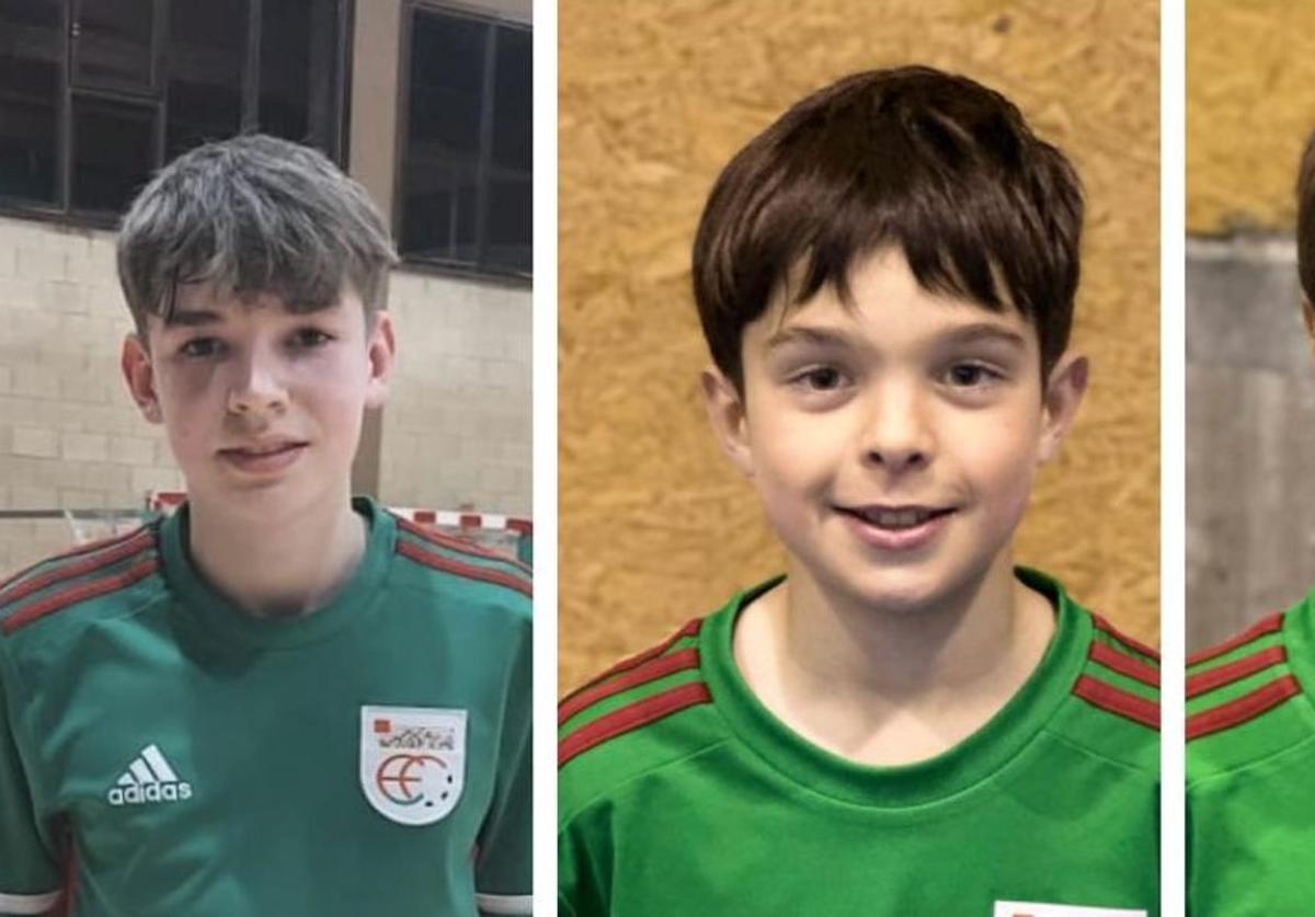 Cuatro miembros del club Eguzki de fútbol-sala han estado compitiendo estos últimos días en Blanes con la selección de Euskadi.