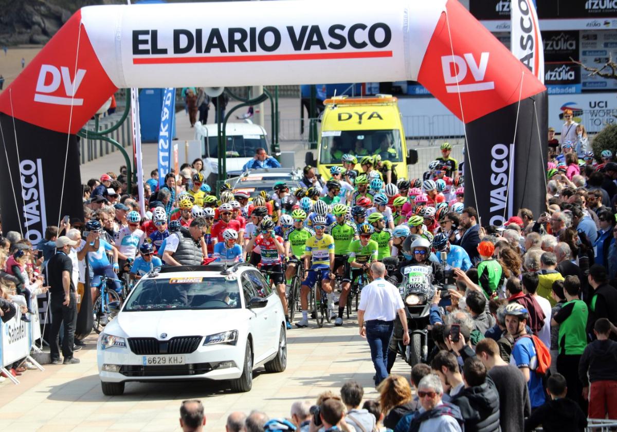La Itzulia regresa a Zarautz este miércoles con la salida de la tercera etapa