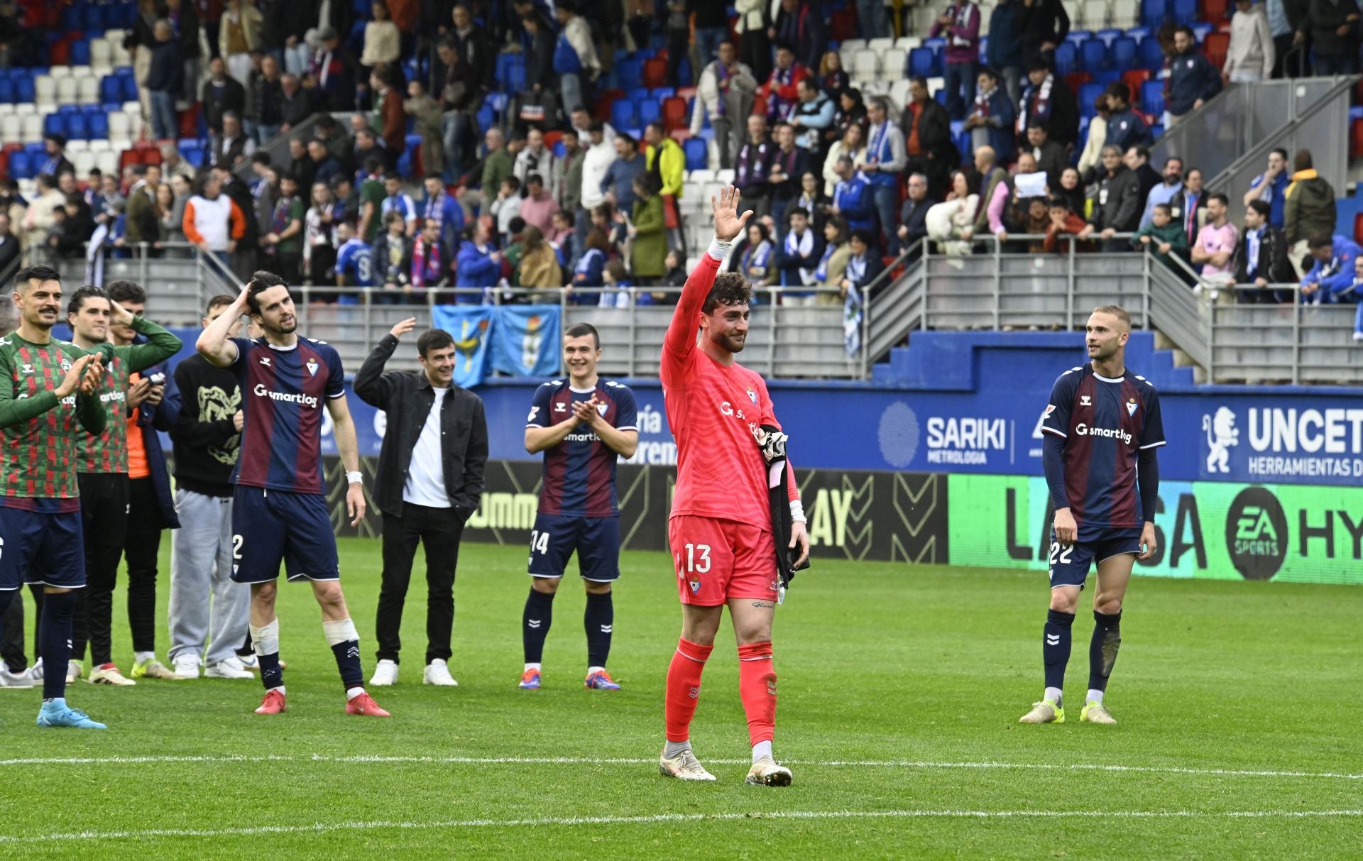 Jon Mikel Magunagoitia fue el héroe del Eibar el sábado en Ipurua.