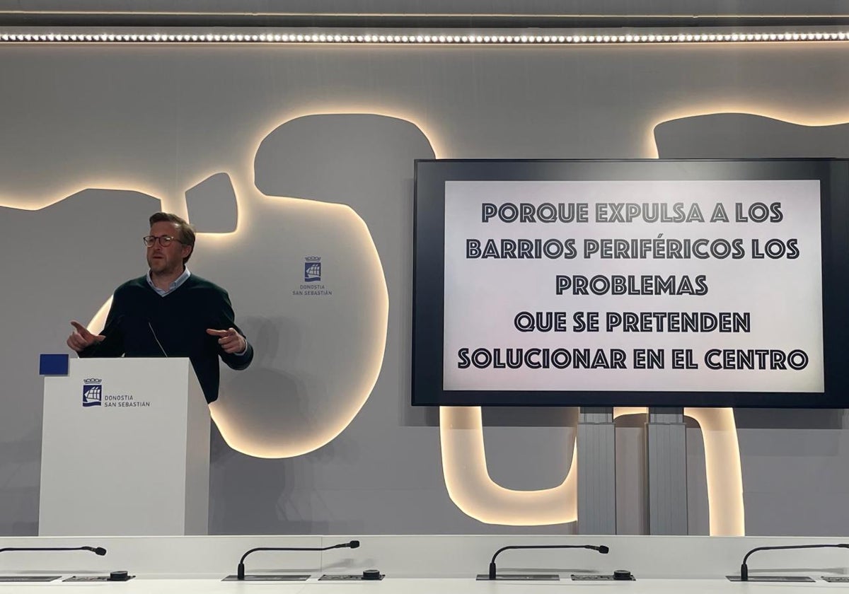 El PP dice que la contaminación no justifica la actual ZBE de Donostia y pide limitarla a la Parte Vieja