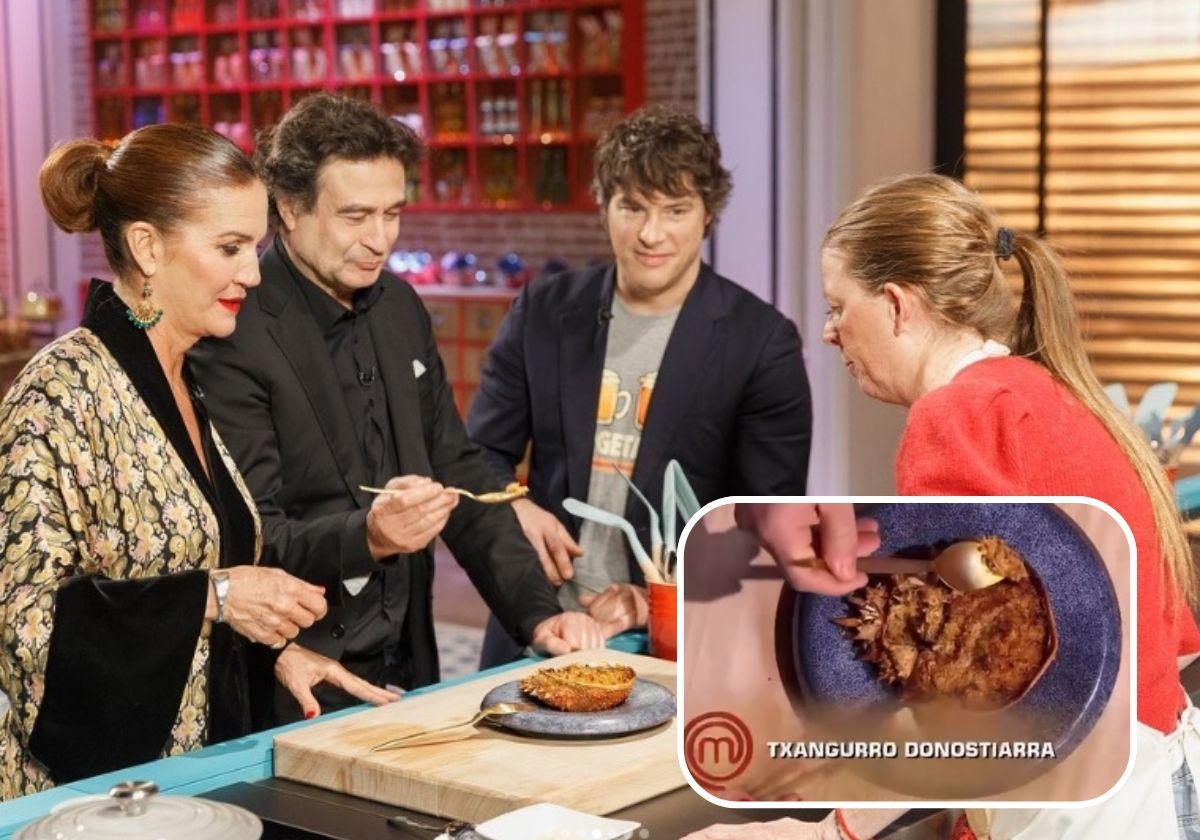 Elena, la concursante guipuzcoana de MasterChef se estrena en el programa con un plato donostiarra: «Un poco del sabor de mi tierra»