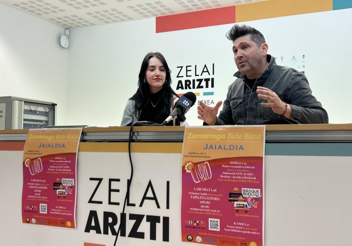Mimbrería, tren txu-txu a la Antigua, food trucks, trikititxa... en el festival 'Zumarraga Bide Bizia'