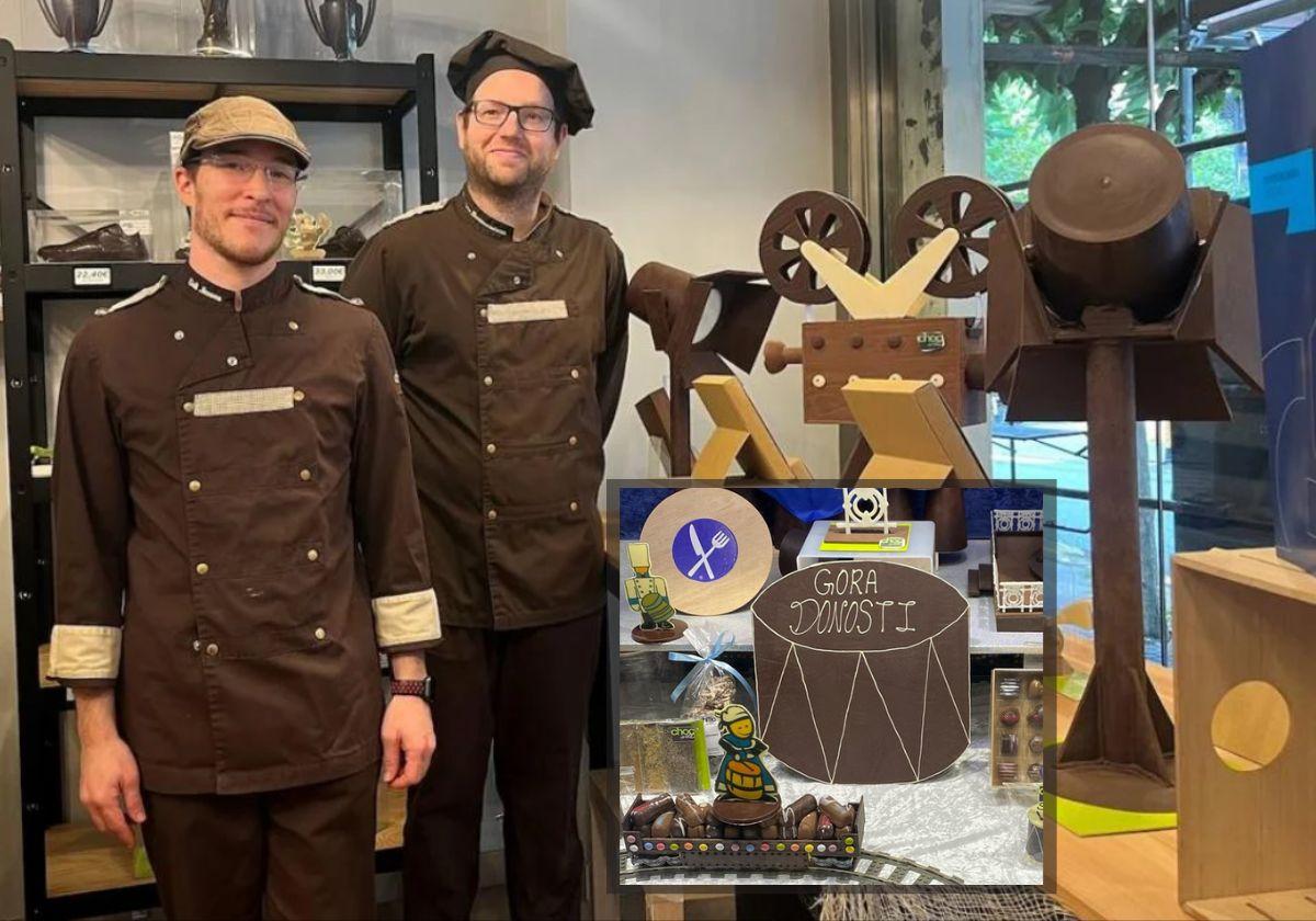 Cierra una premiada chocolatería en San Sebastián: «La venta online hará que se pierda la luz de los comercios y la vida de las calles»
