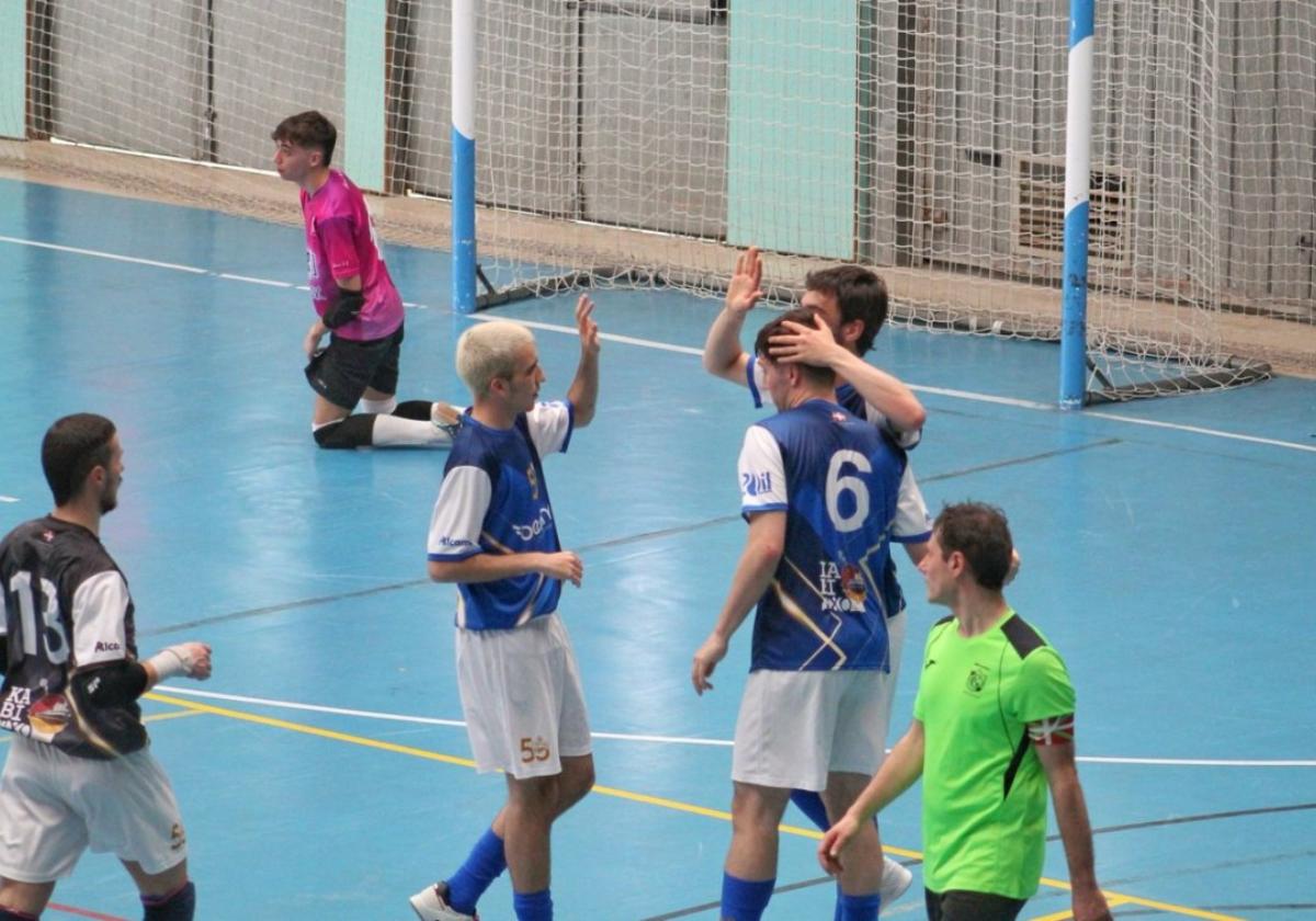El equipo de fútbol sala de Oiartzun se impuso al Goierri por goleada