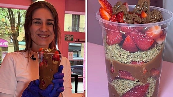 De librería donostiarra a vender las fresas virales de TikTok con chocolate de Dubai